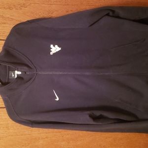 Mens zip up fleece jacket, light weight.